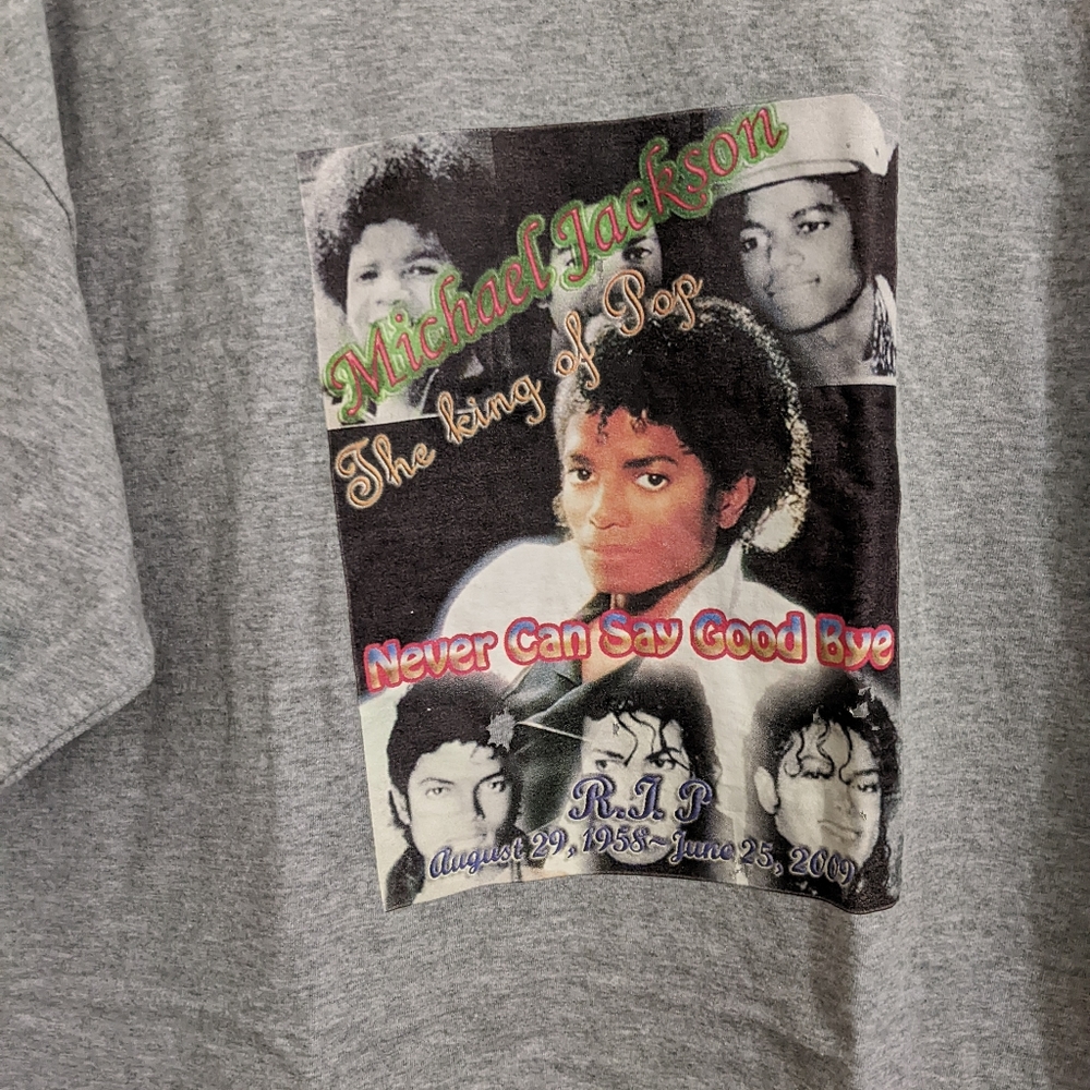 Michael Jackson memorial t-shirt